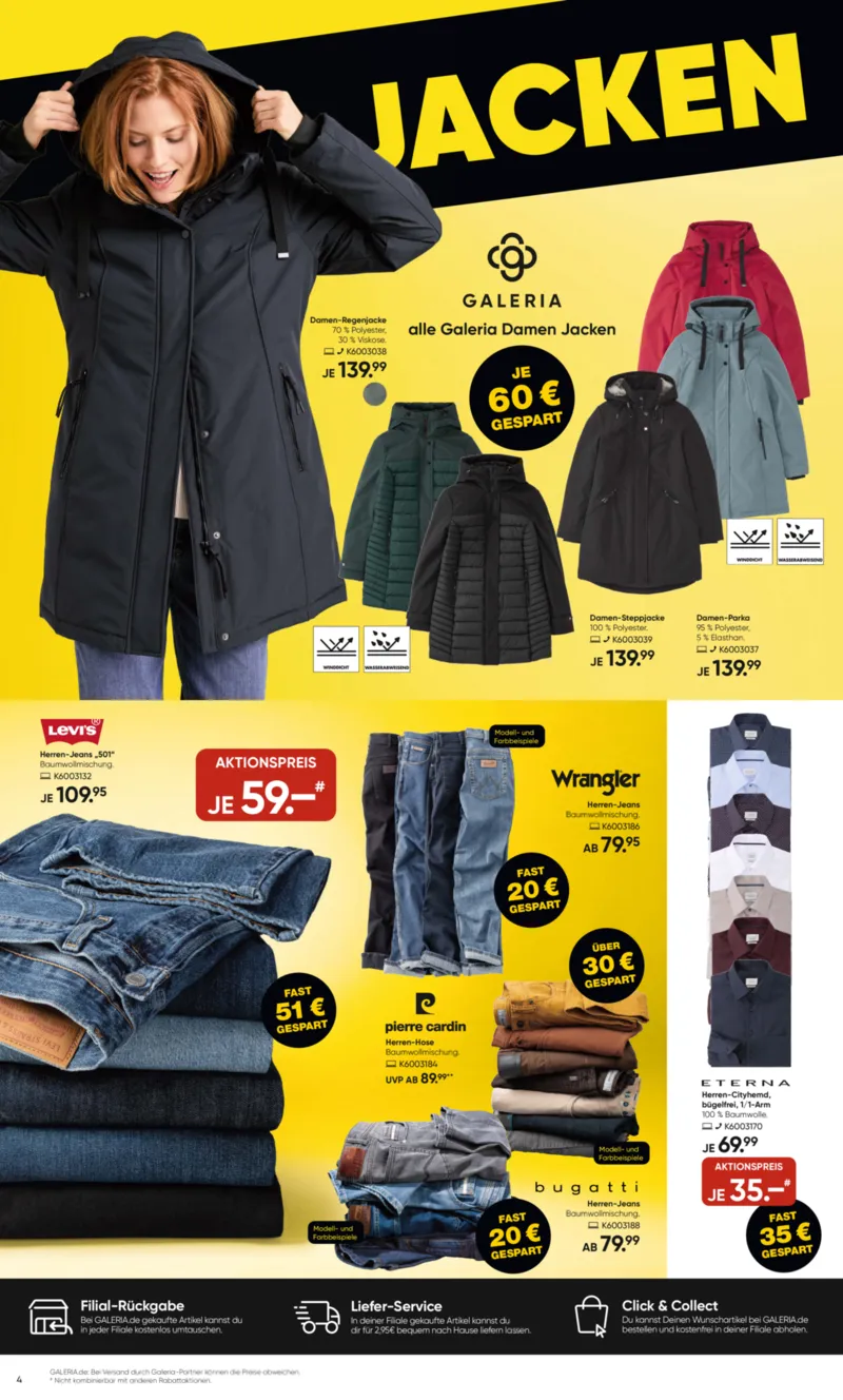 GALERIA Prospekt vom 15.10.2025, Seite 4 GALERIA Prospekt vom 15.10.2025, Seite 4