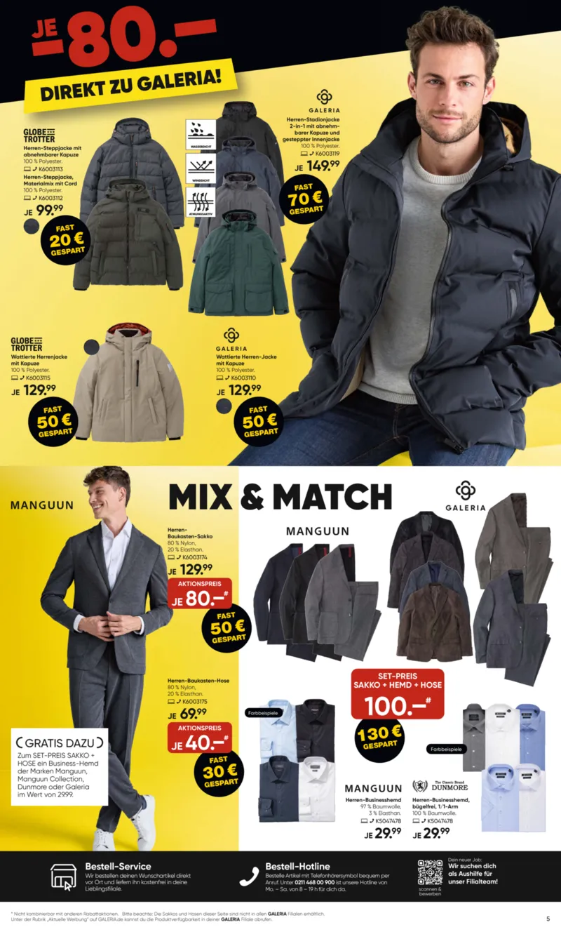 GALERIA Prospekt vom 15.10.2025, Seite 5 GALERIA Prospekt vom 15.10.2025, Seite 5