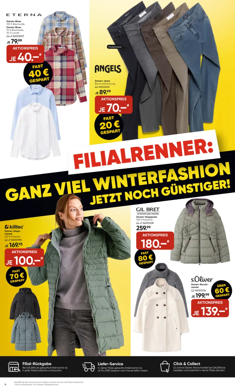 GALERIA Prospekt vom 15.10.2025, Seite 6 GALERIA Prospekt vom 15.10.2025, Seite 6
