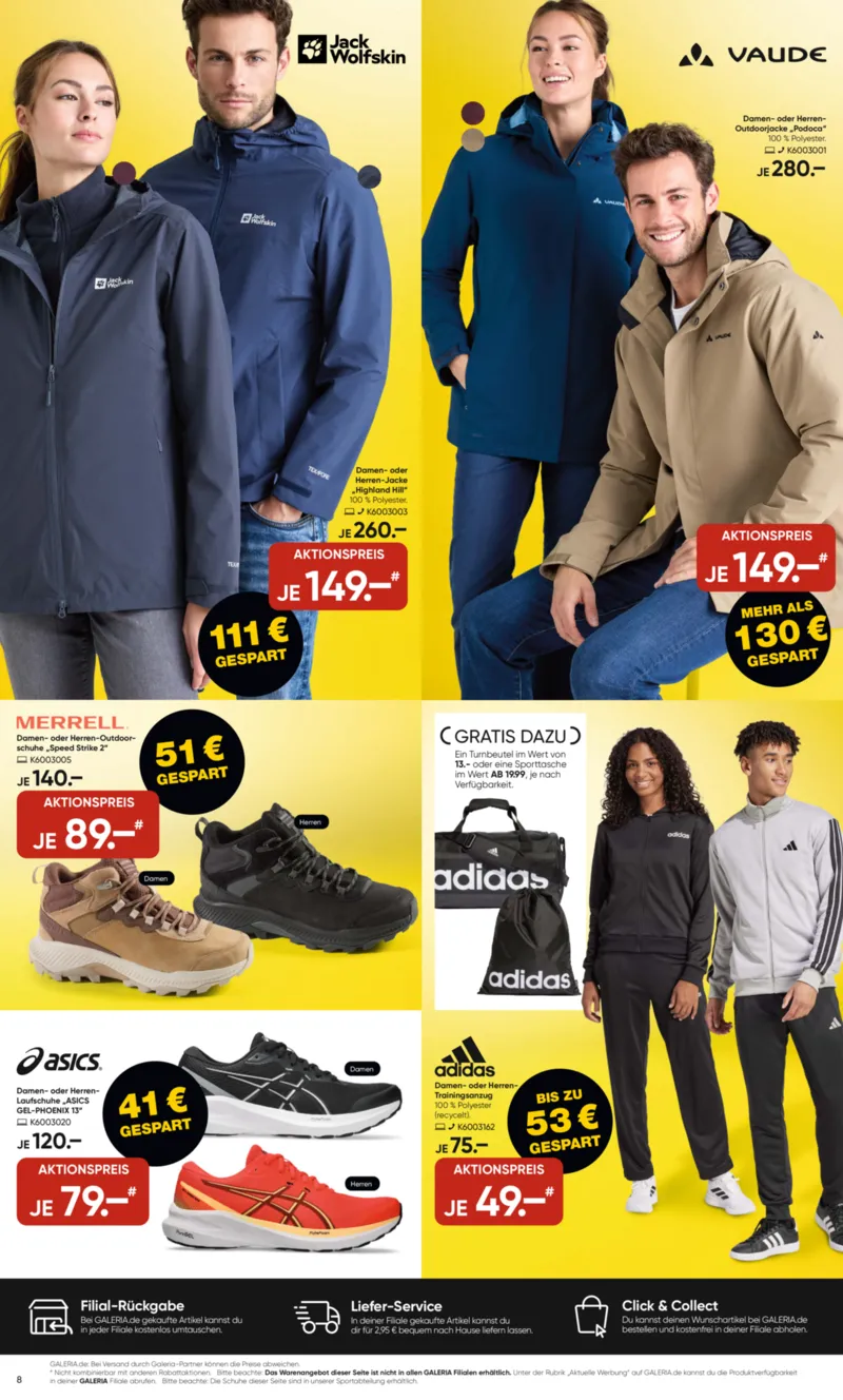 GALERIA Prospekt vom 15.10.2025, Seite 8 GALERIA Prospekt vom 15.10.2025, Seite 8