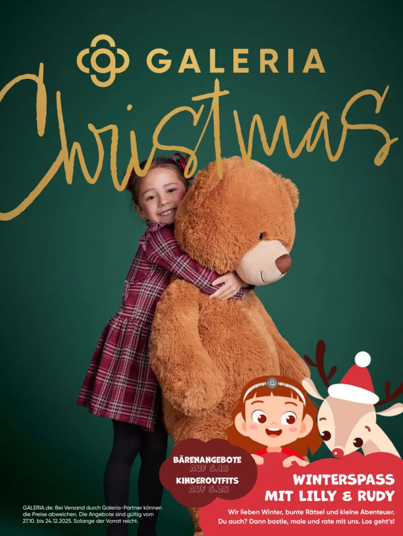 GALERIA Prospekt vom 27.10.2025, Seite 1