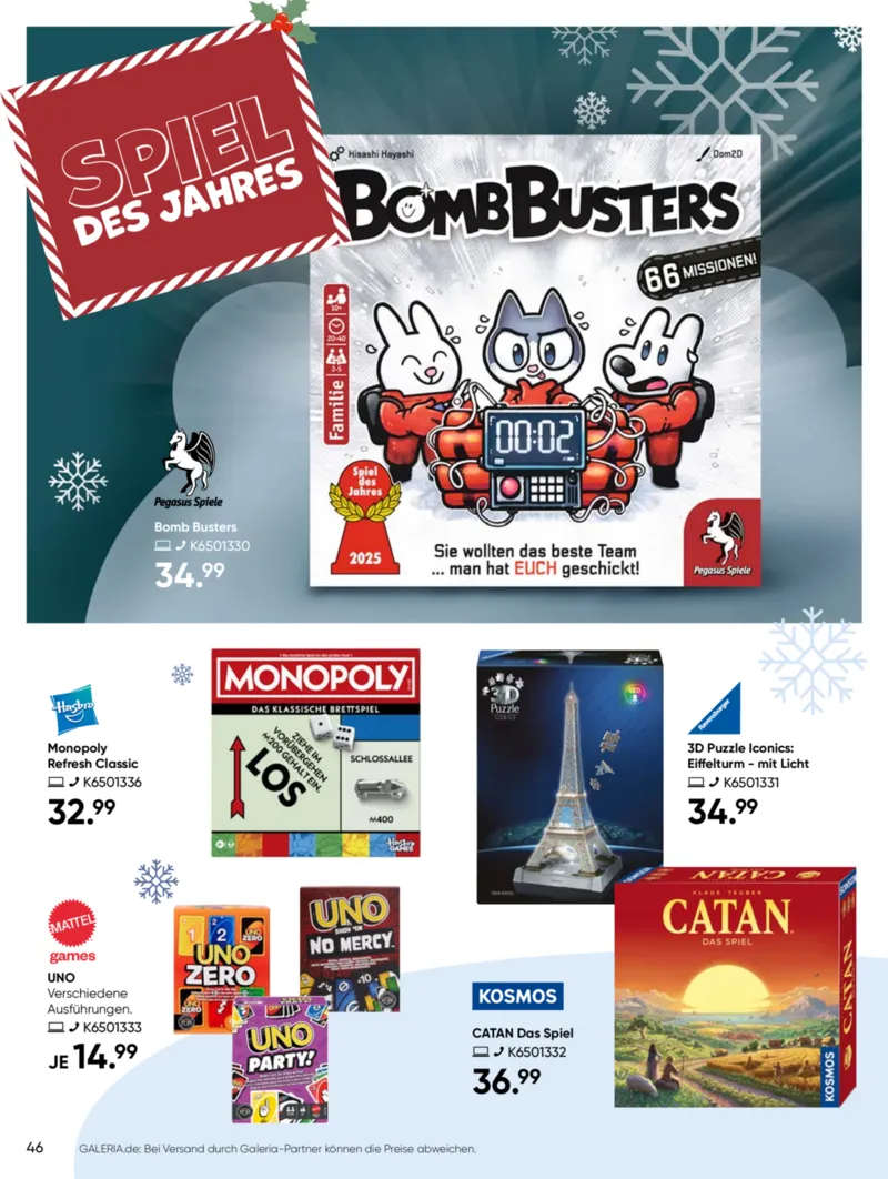 GALERIA Prospekt vom 27.10.2025, Seite 46