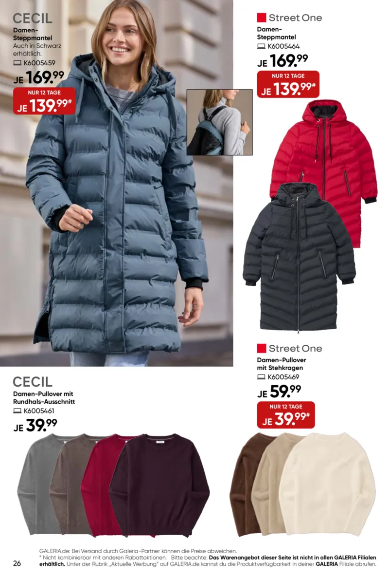 GALERIA Prospekt vom 29.10.2025, Seite 26