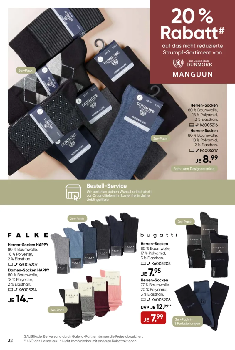 GALERIA Prospekt vom 29.10.2025, Seite 32