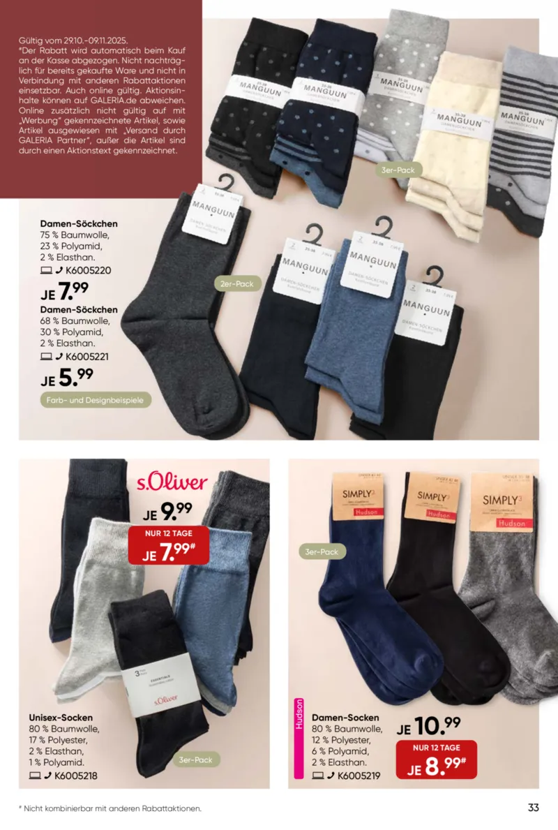 GALERIA Prospekt vom 29.10.2025, Seite 33
