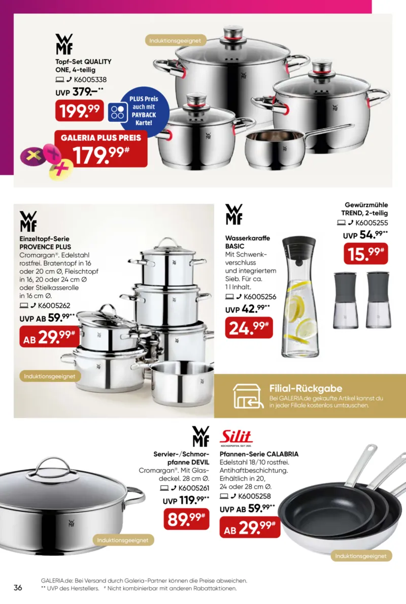 GALERIA Prospekt vom 29.10.2025, Seite 36
