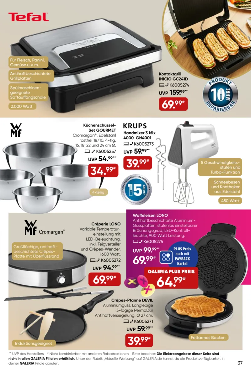 GALERIA Prospekt vom 29.10.2025, Seite 37