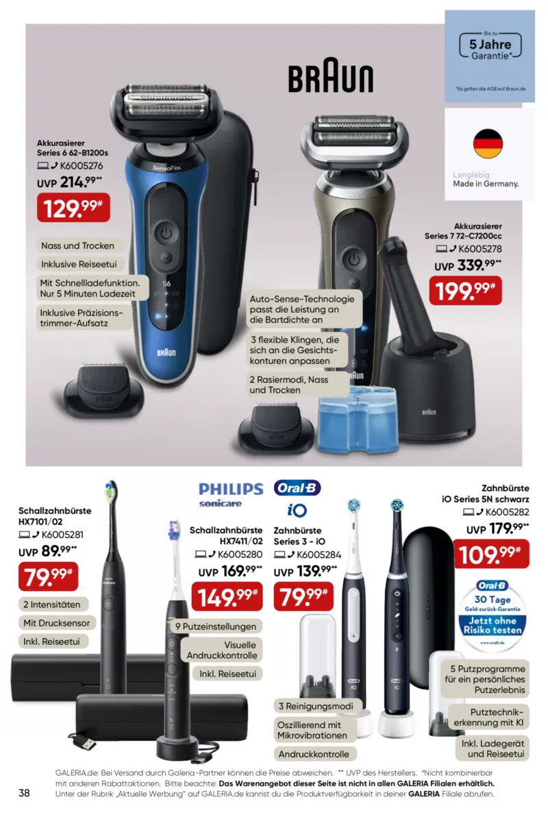 GALERIA Prospekt vom 29.10.2025, Seite 38