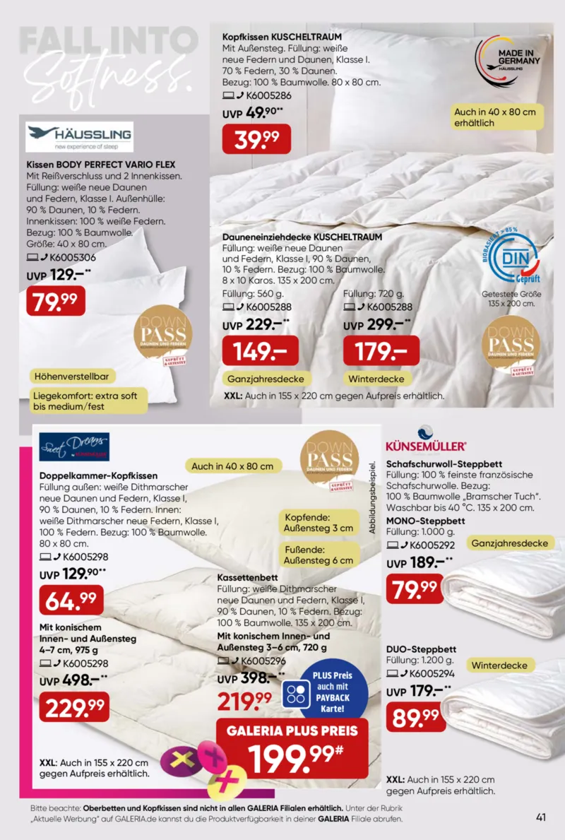 GALERIA Prospekt vom 29.10.2025, Seite 41