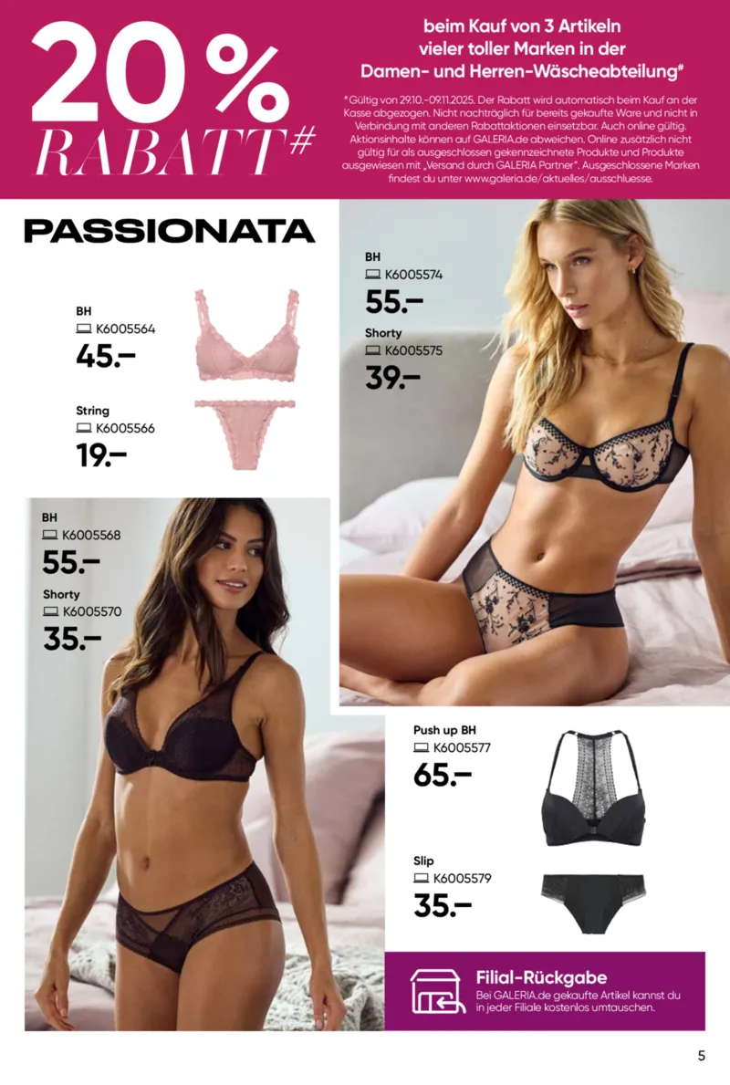 GALERIA Prospekt vom 29.10.2025, Seite 5