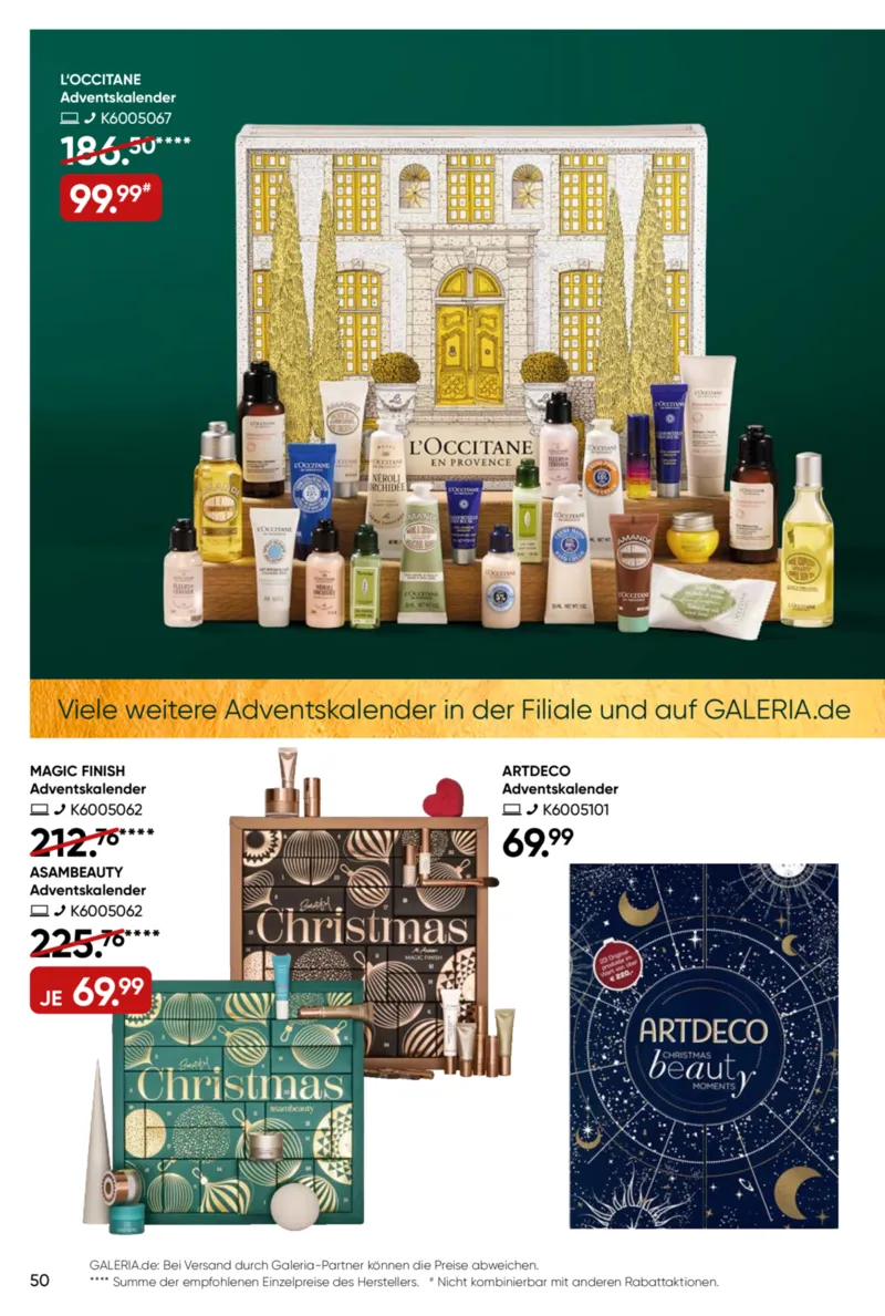 GALERIA Prospekt vom 29.10.2025, Seite 50