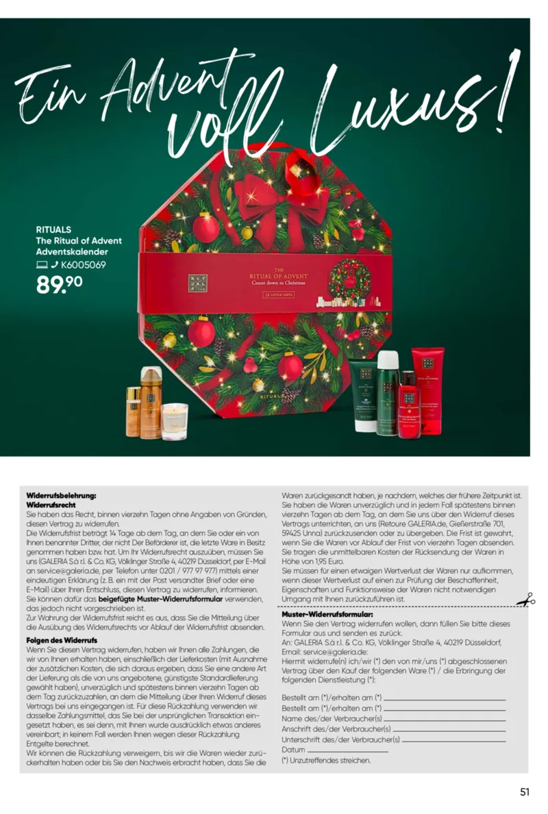 GALERIA Prospekt vom 29.10.2025, Seite 51