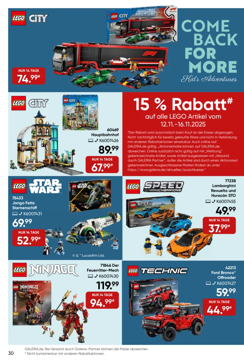 GALERIA Prospekt vom 13.11.2025, Seite 30