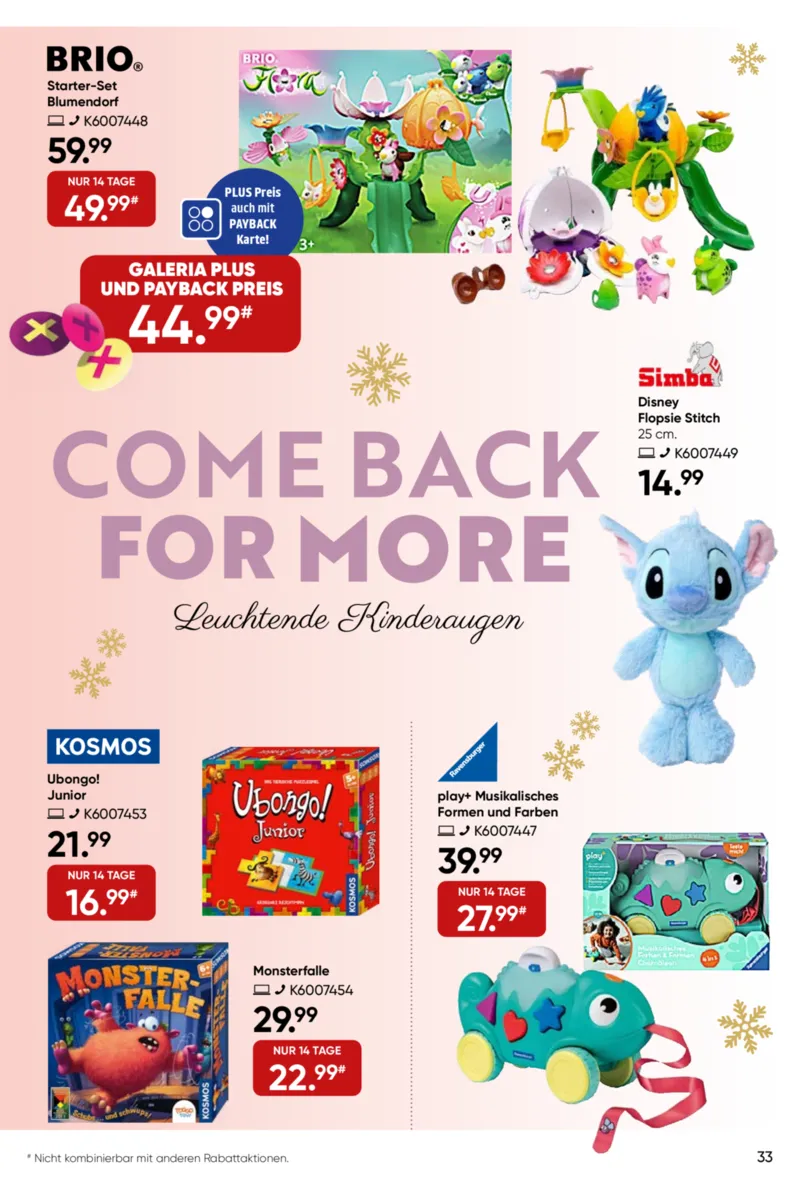 GALERIA Prospekt vom 13.11.2025, Seite 33