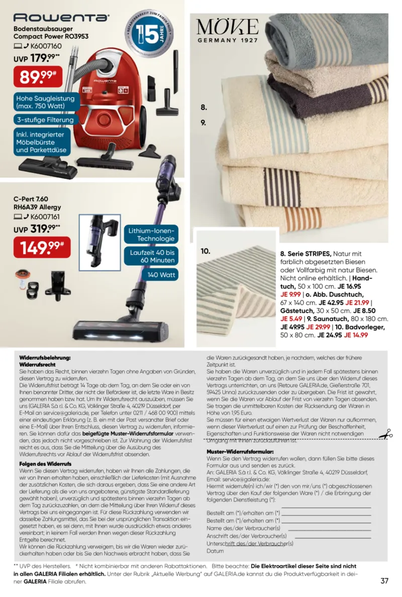 GALERIA Prospekt vom 13.11.2025, Seite 37