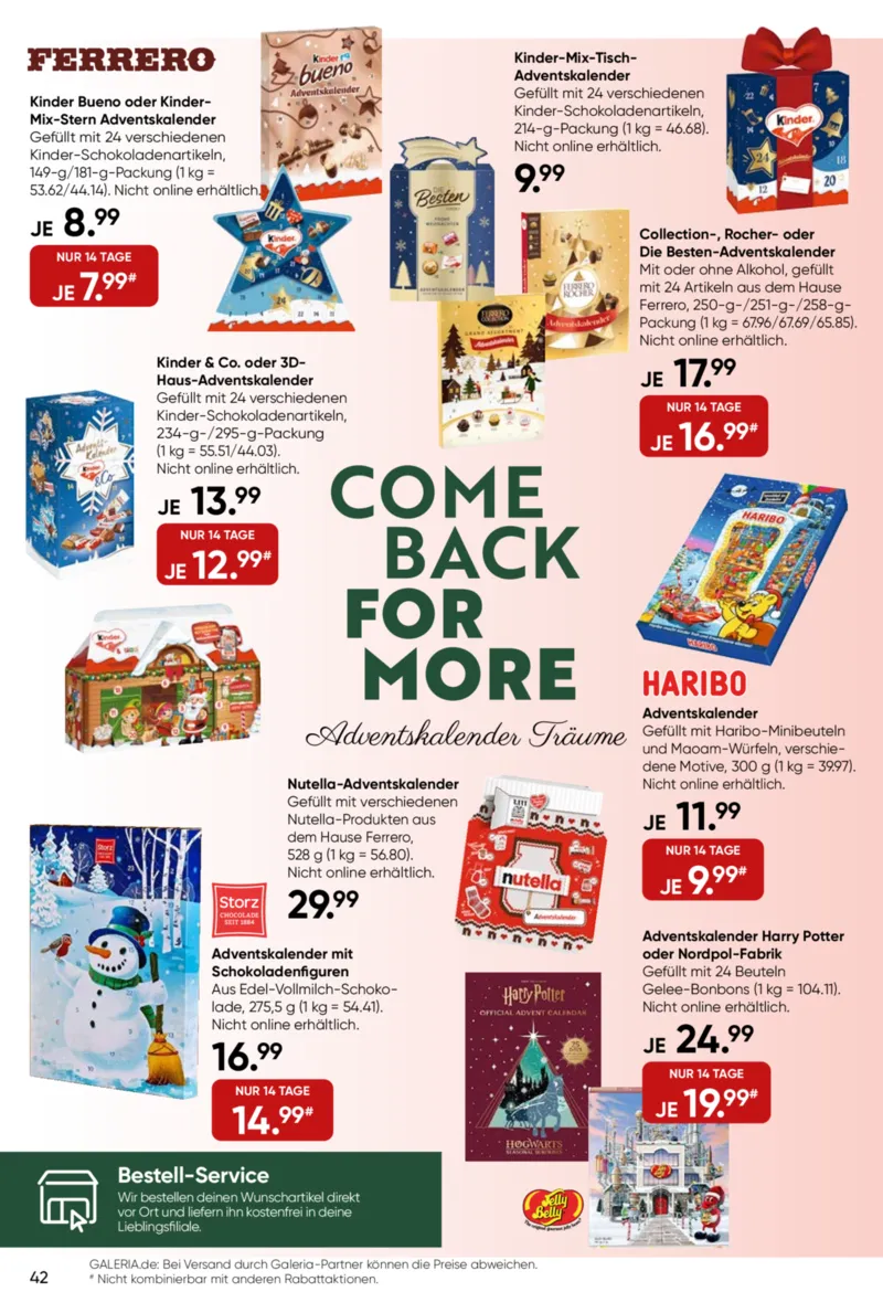GALERIA Prospekt vom 13.11.2025, Seite 42