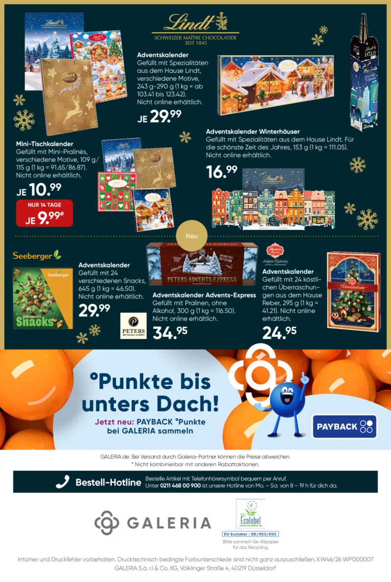 GALERIA Prospekt vom 13.11.2025, Seite 44