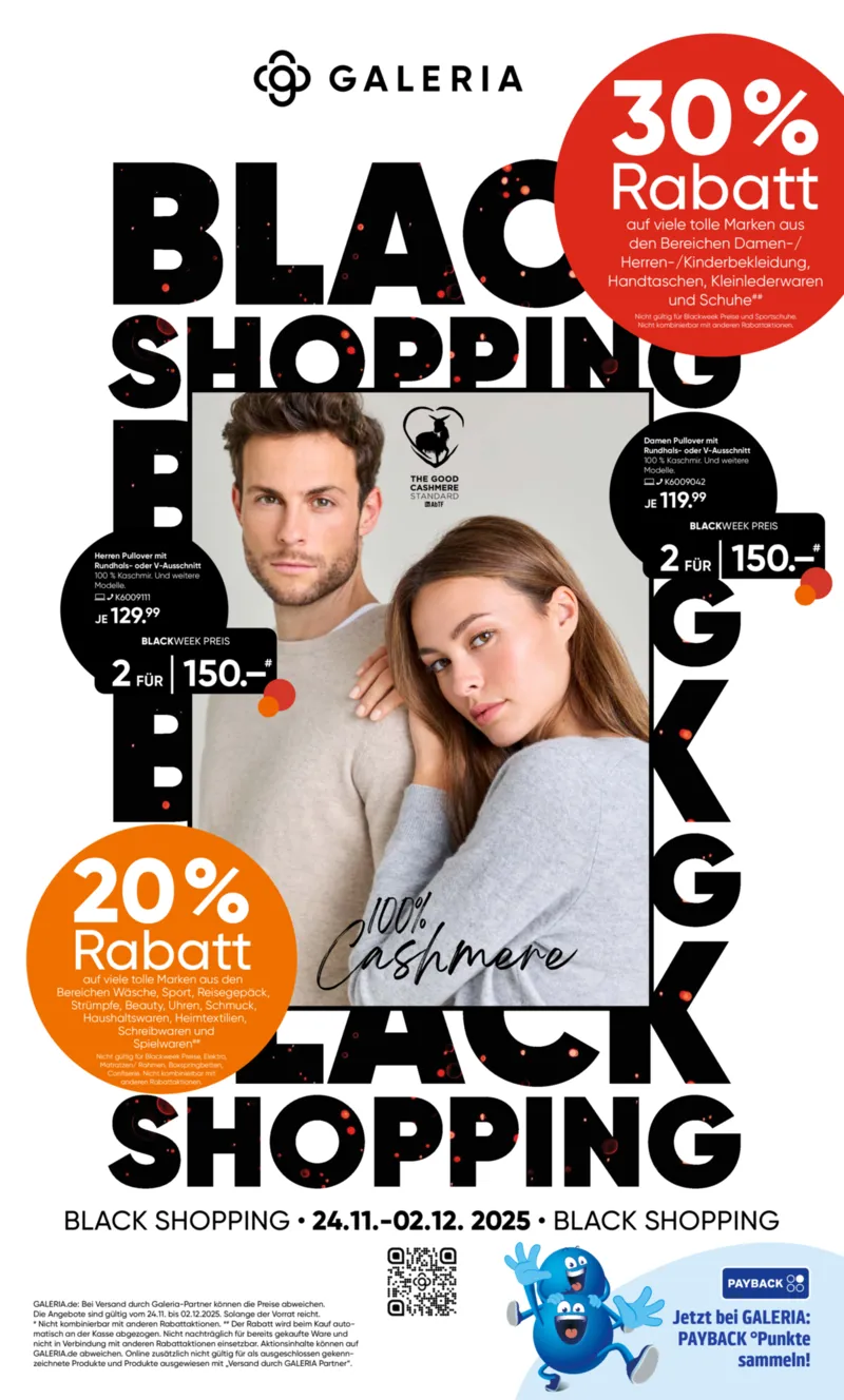 GALERIA Prospekt vom 24.11.2025, Seite 1