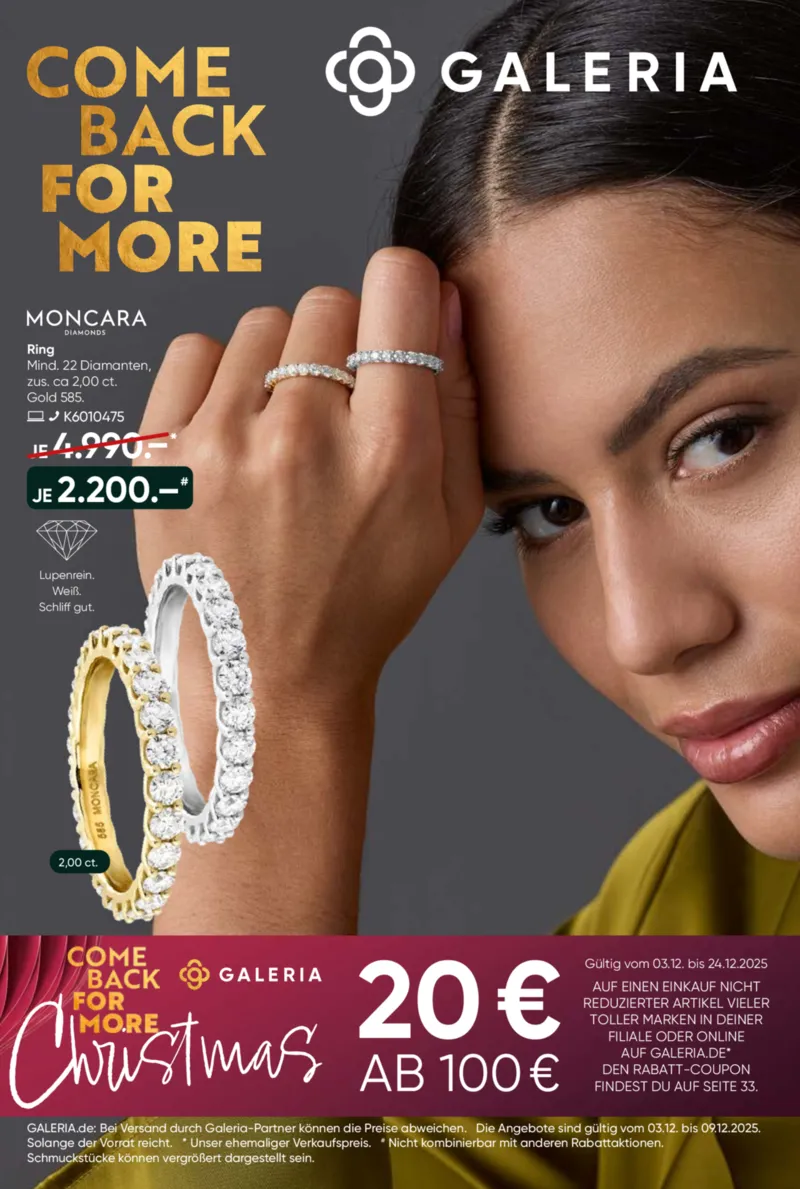 GALERIA Prospekt vom 03.12.2025, Seite 1