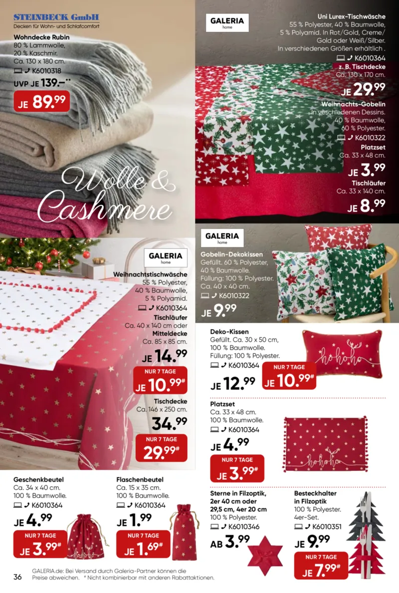 GALERIA Prospekt vom 03.12.2025, Seite 36
