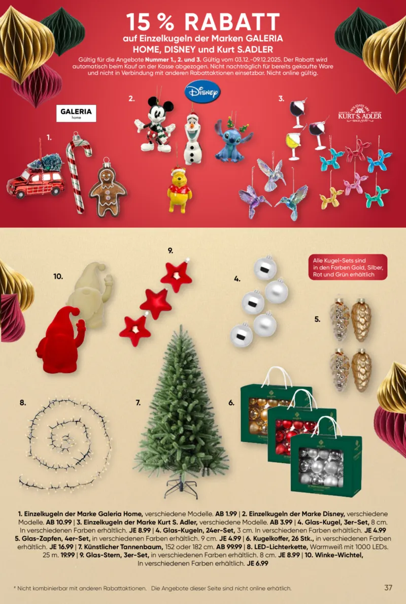GALERIA Prospekt vom 03.12.2025, Seite 37