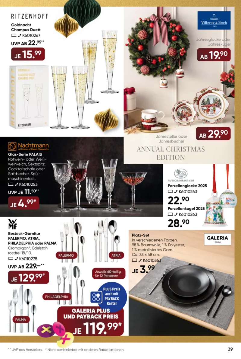 GALERIA Prospekt vom 03.12.2025, Seite 39