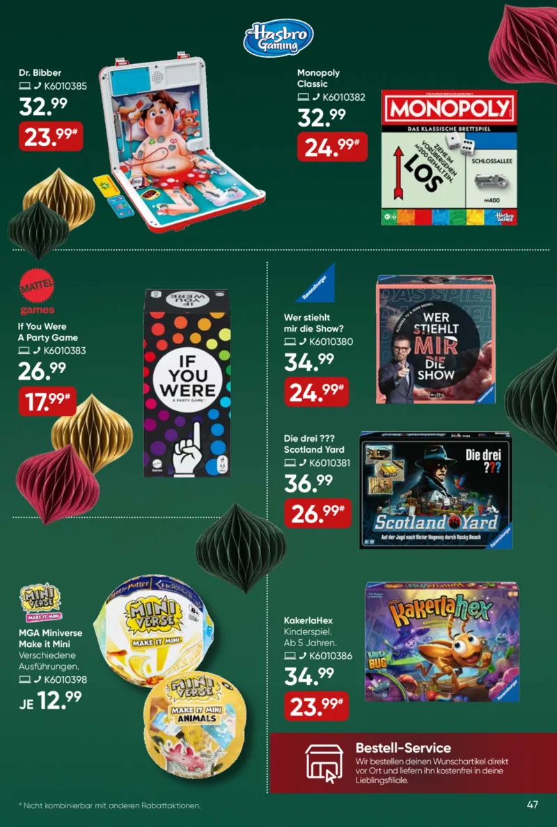 GALERIA Prospekt vom 03.12.2025, Seite 47