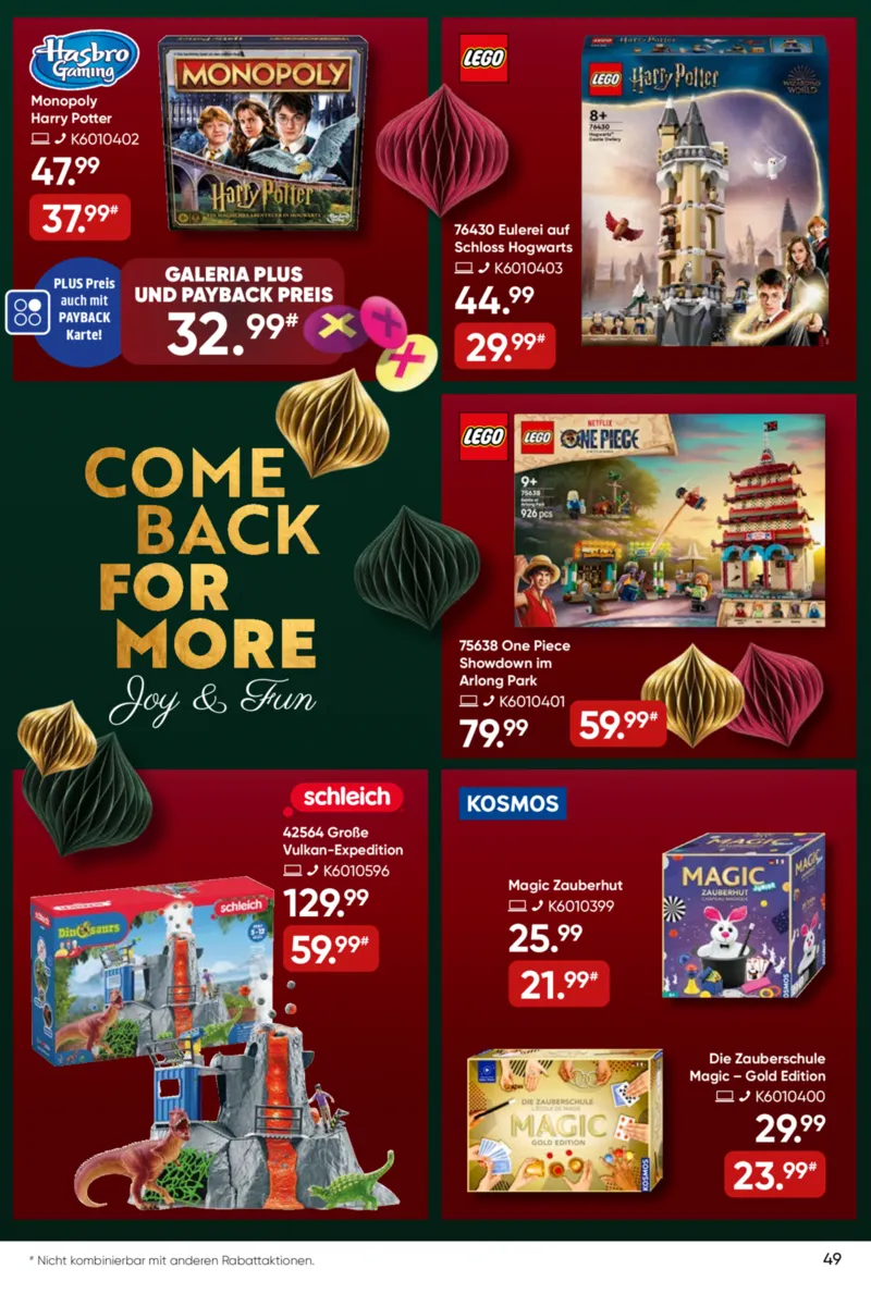 GALERIA Prospekt vom 03.12.2025, Seite 49