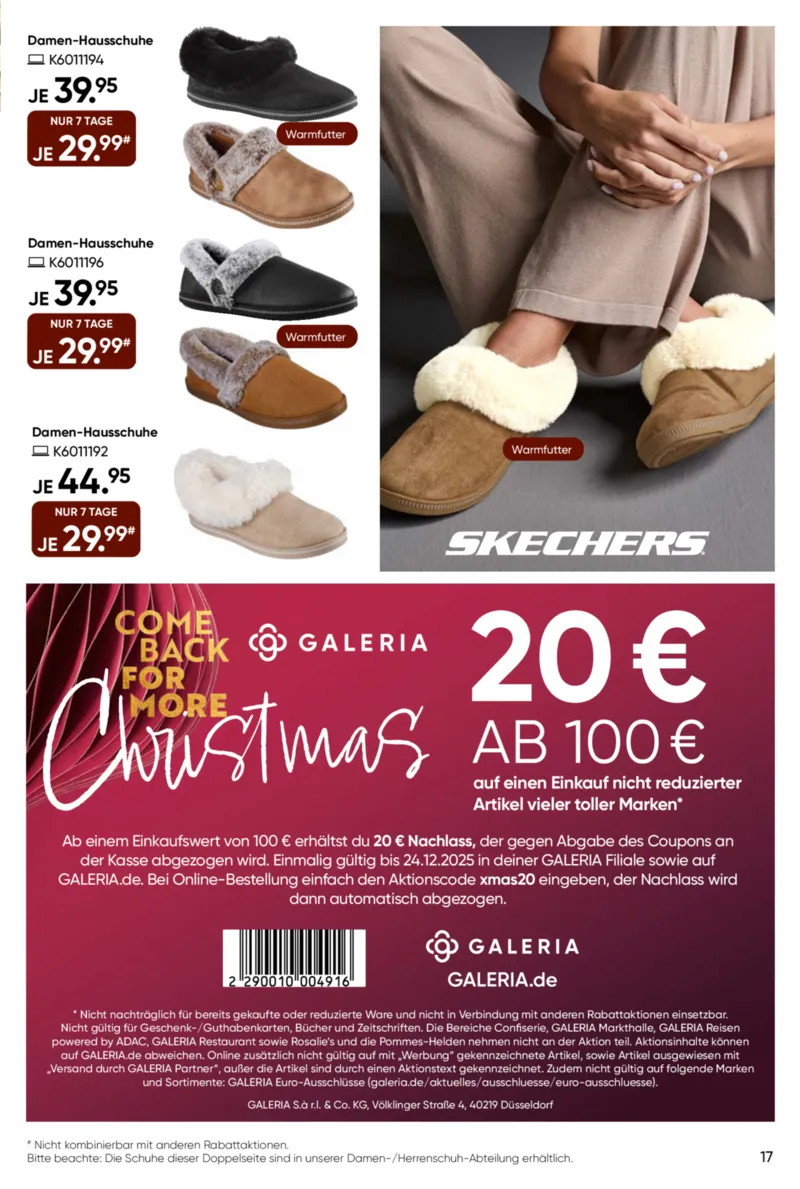 GALERIA Prospekt vom 10.12.2025, Seite 17
