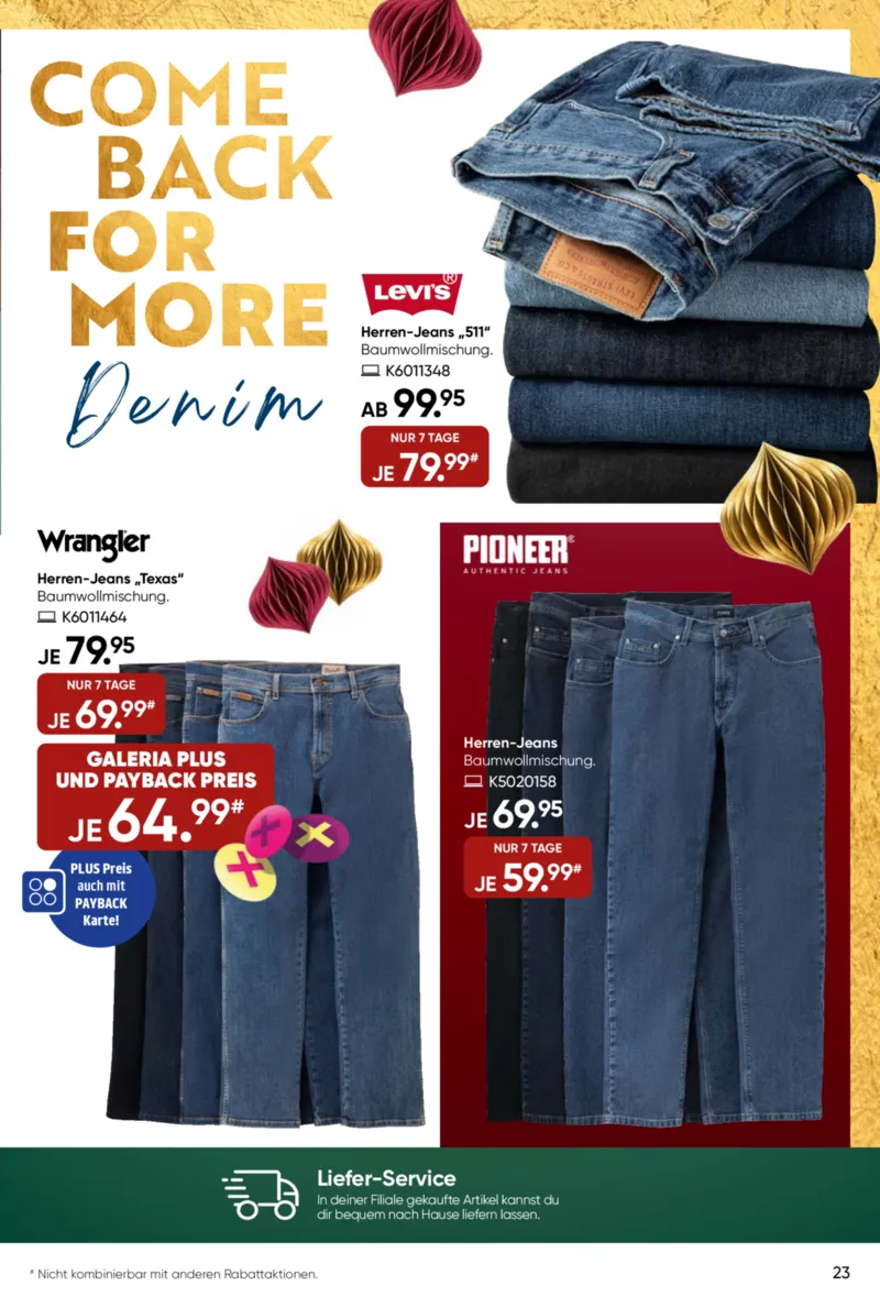 GALERIA Prospekt vom 10.12.2025, Seite 23