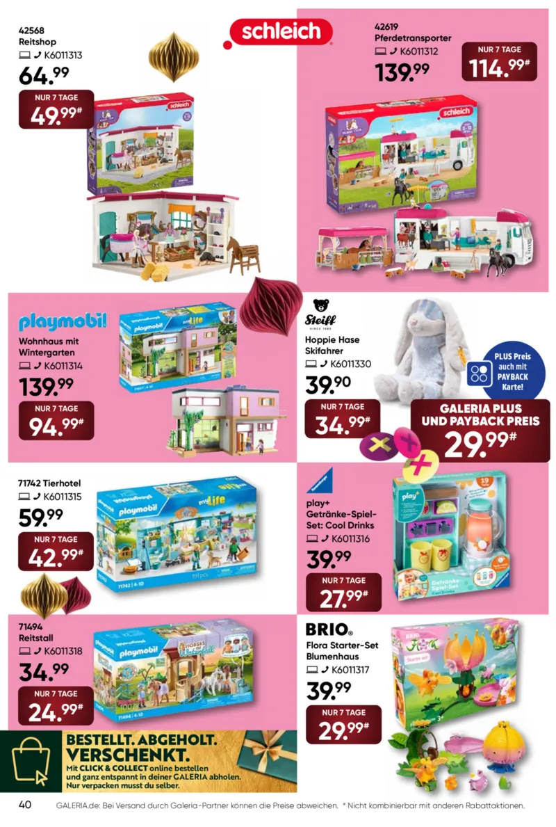GALERIA Prospekt vom 10.12.2025, Seite 40