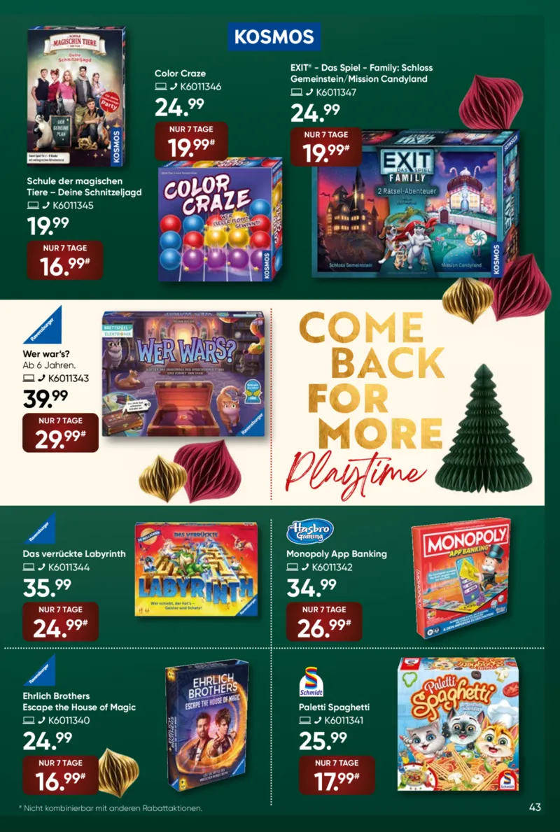 GALERIA Prospekt vom 10.12.2025, Seite 43