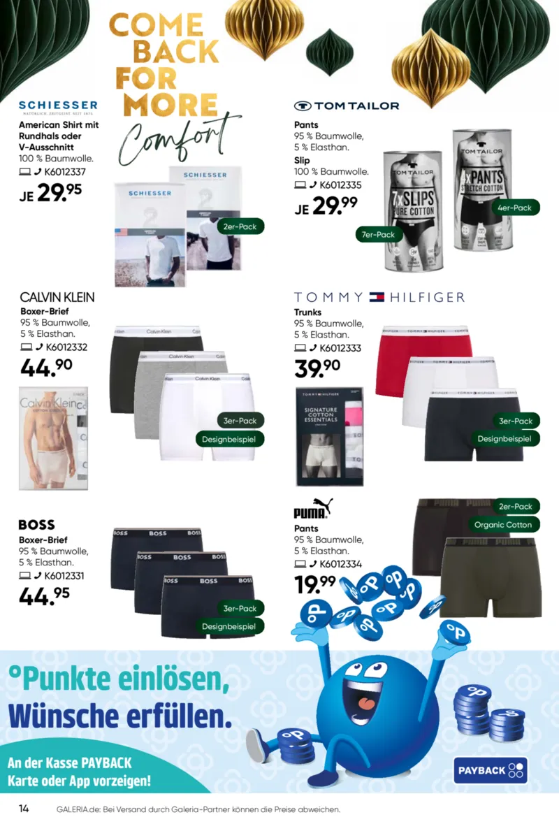 GALERIA Prospekt vom 17.12.2025, Seite 14