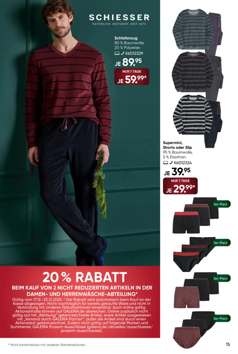 GALERIA Prospekt vom 17.12.2025, Seite 15