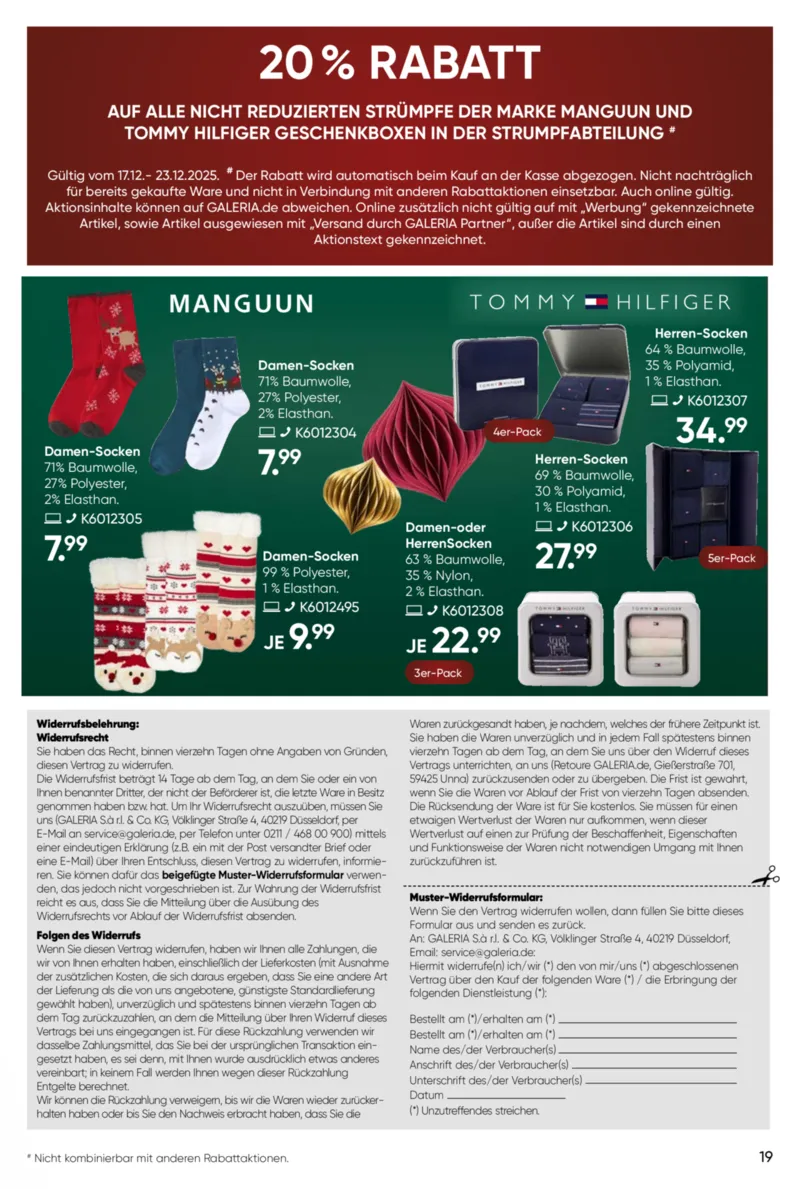 GALERIA Prospekt vom 17.12.2025, Seite 19