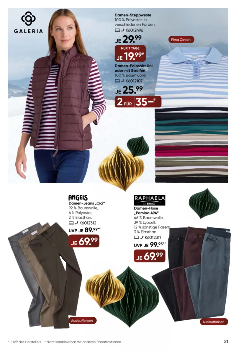 GALERIA Prospekt vom 17.12.2025, Seite 21