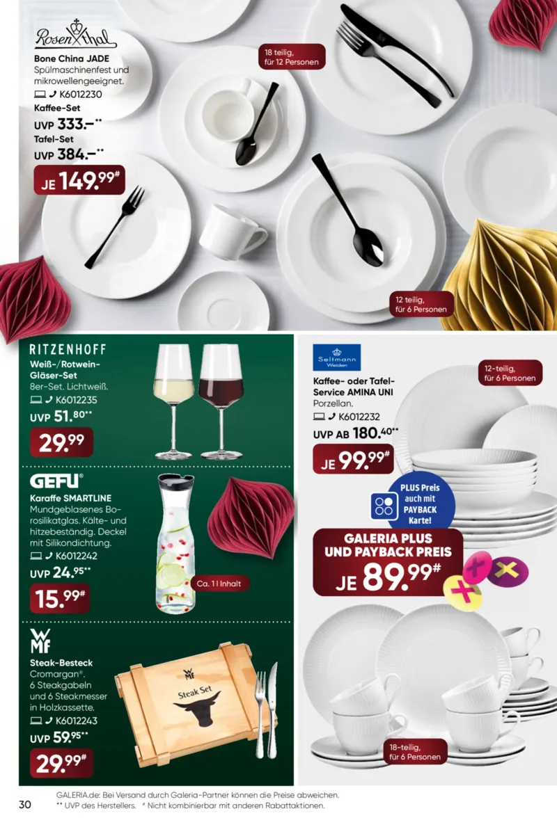 GALERIA Prospekt vom 17.12.2025, Seite 30