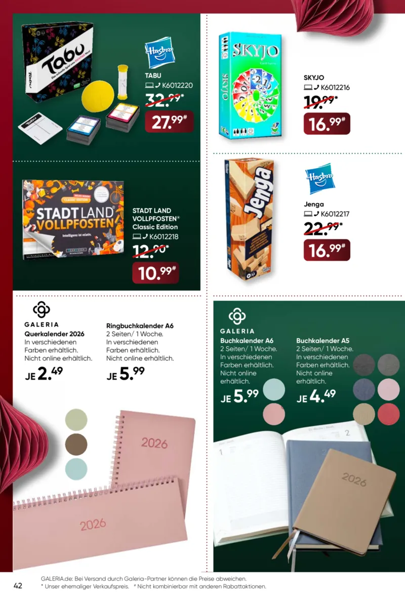 GALERIA Prospekt vom 17.12.2025, Seite 42