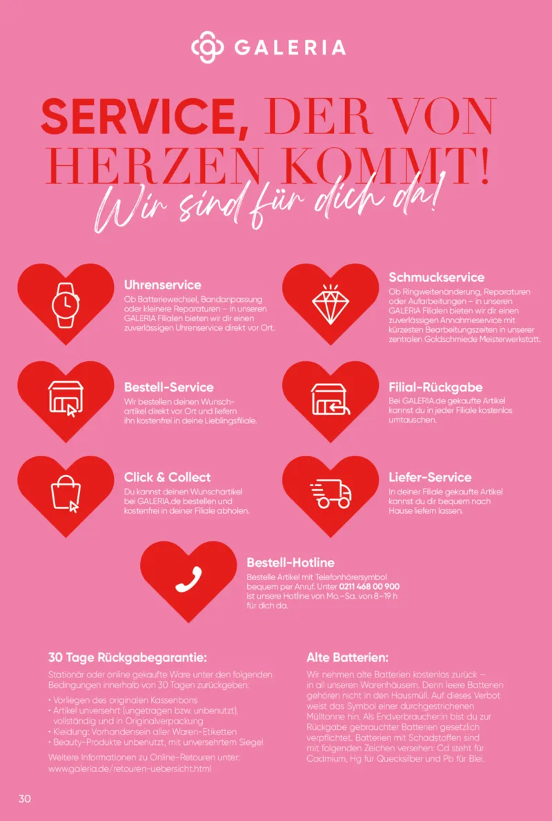 GALERIA Prospekt vom 11.02.2026, Seite 30