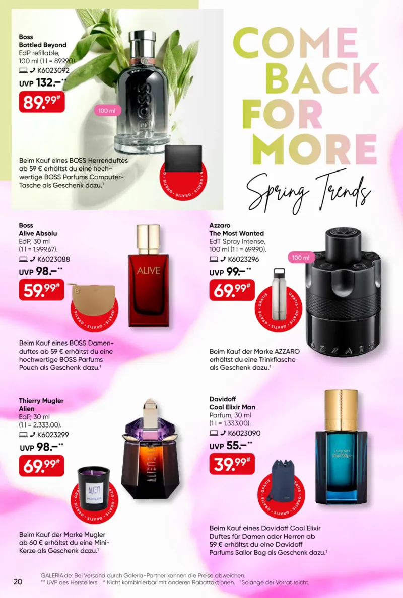 GALERIA Prospekt vom 04.03.2026, Seite 20
