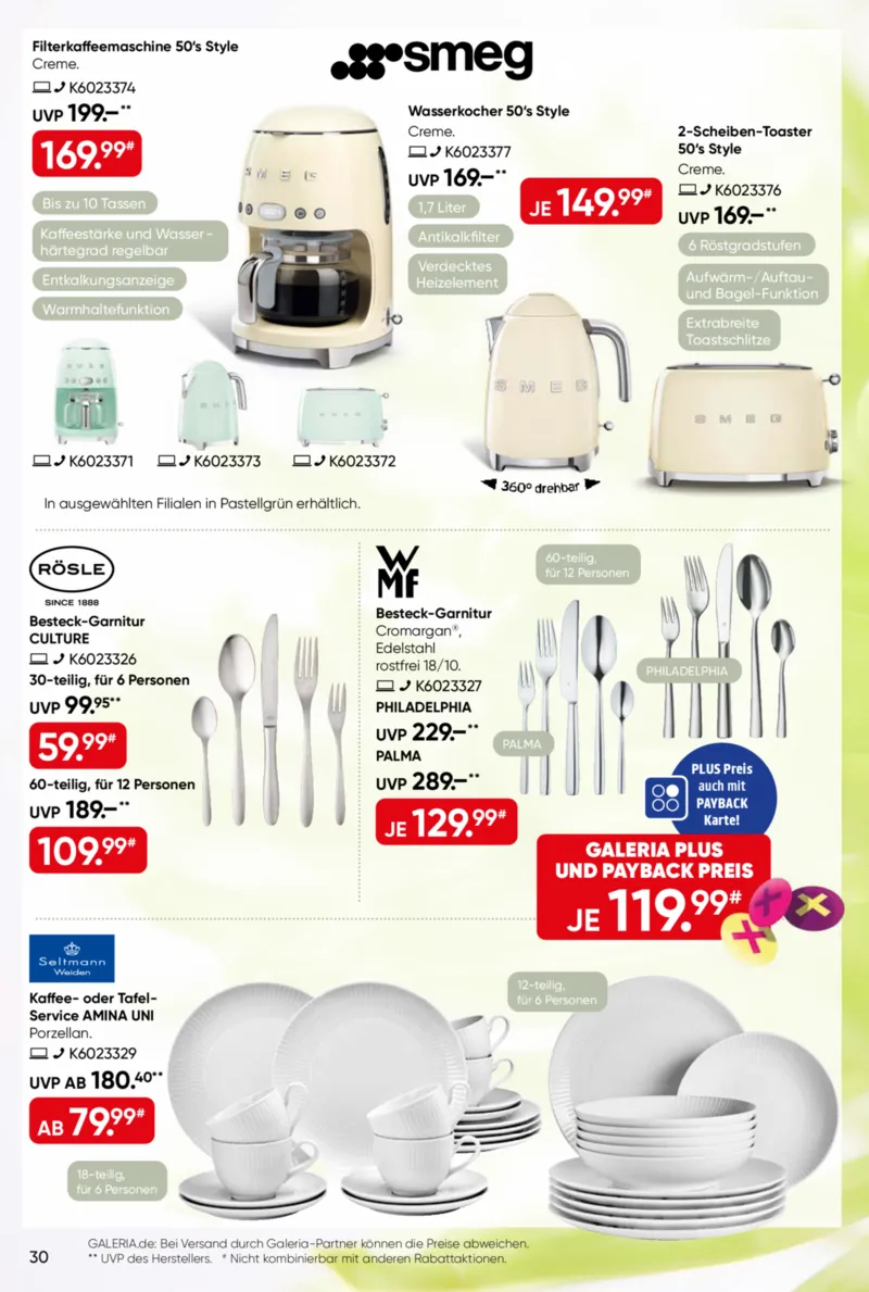 GALERIA Prospekt vom 04.03.2026, Seite 30
