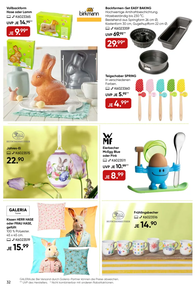 GALERIA Prospekt vom 04.03.2026, Seite 32