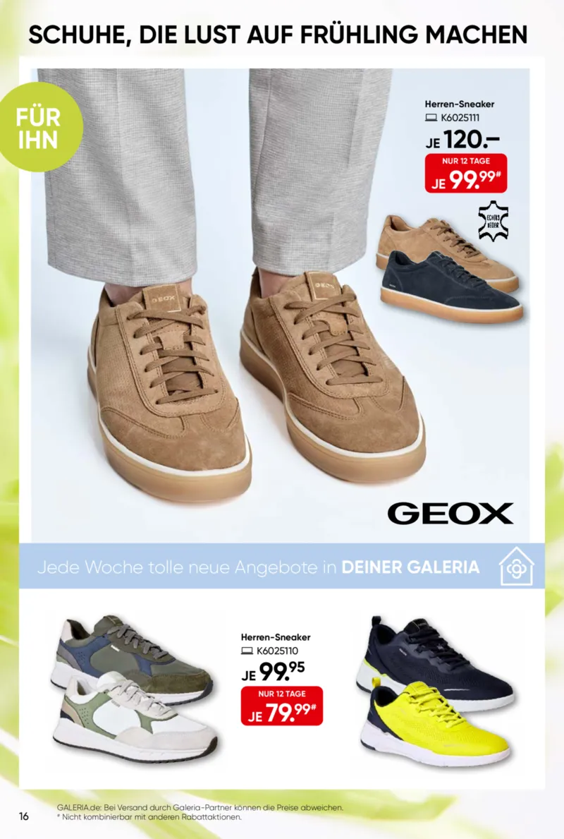 GALERIA Prospekt vom 18.03.2026, Seite 16
