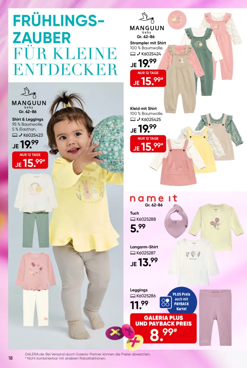 GALERIA Prospekt vom 18.03.2026, Seite 18