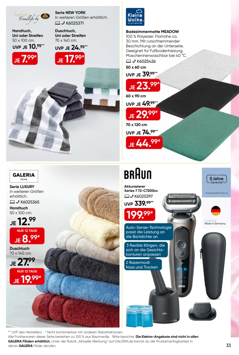 GALERIA Prospekt vom 18.03.2026, Seite 33