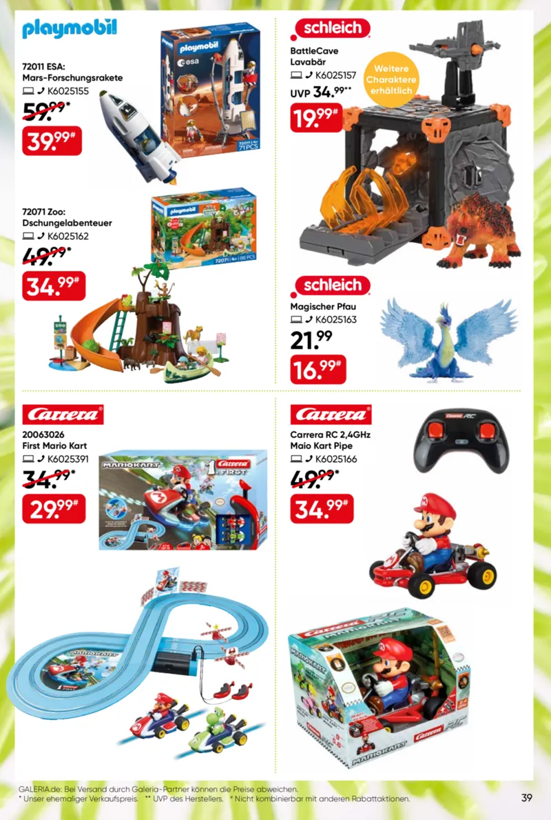 GALERIA Prospekt vom 18.03.2026, Seite 39
