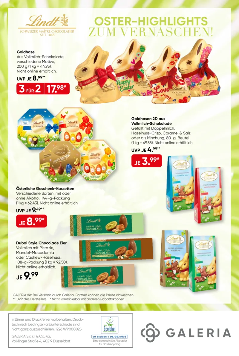 GALERIA Prospekt vom 18.03.2026, Seite 44