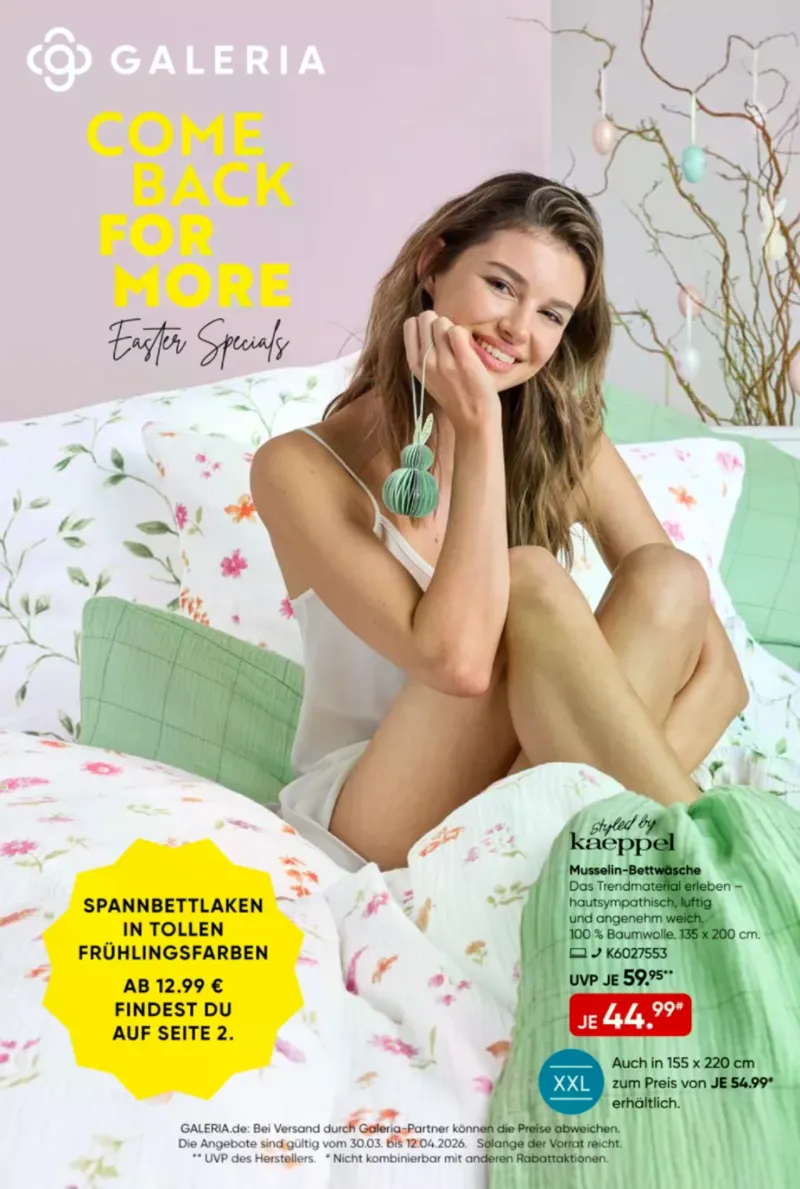 GALERIA Prospekt vom 30.03.2026, Seite 1
