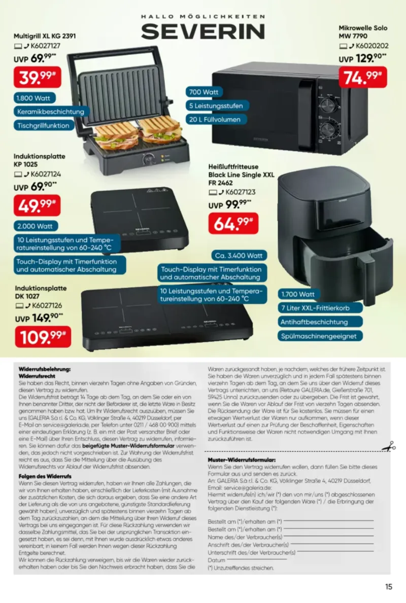 GALERIA Prospekt vom 30.03.2026, Seite 15