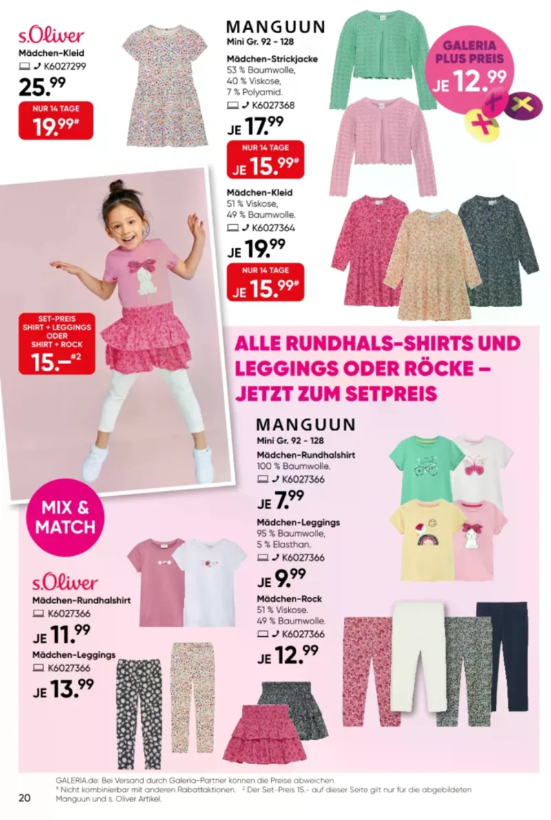 GALERIA Prospekt vom 30.03.2026, Seite 20